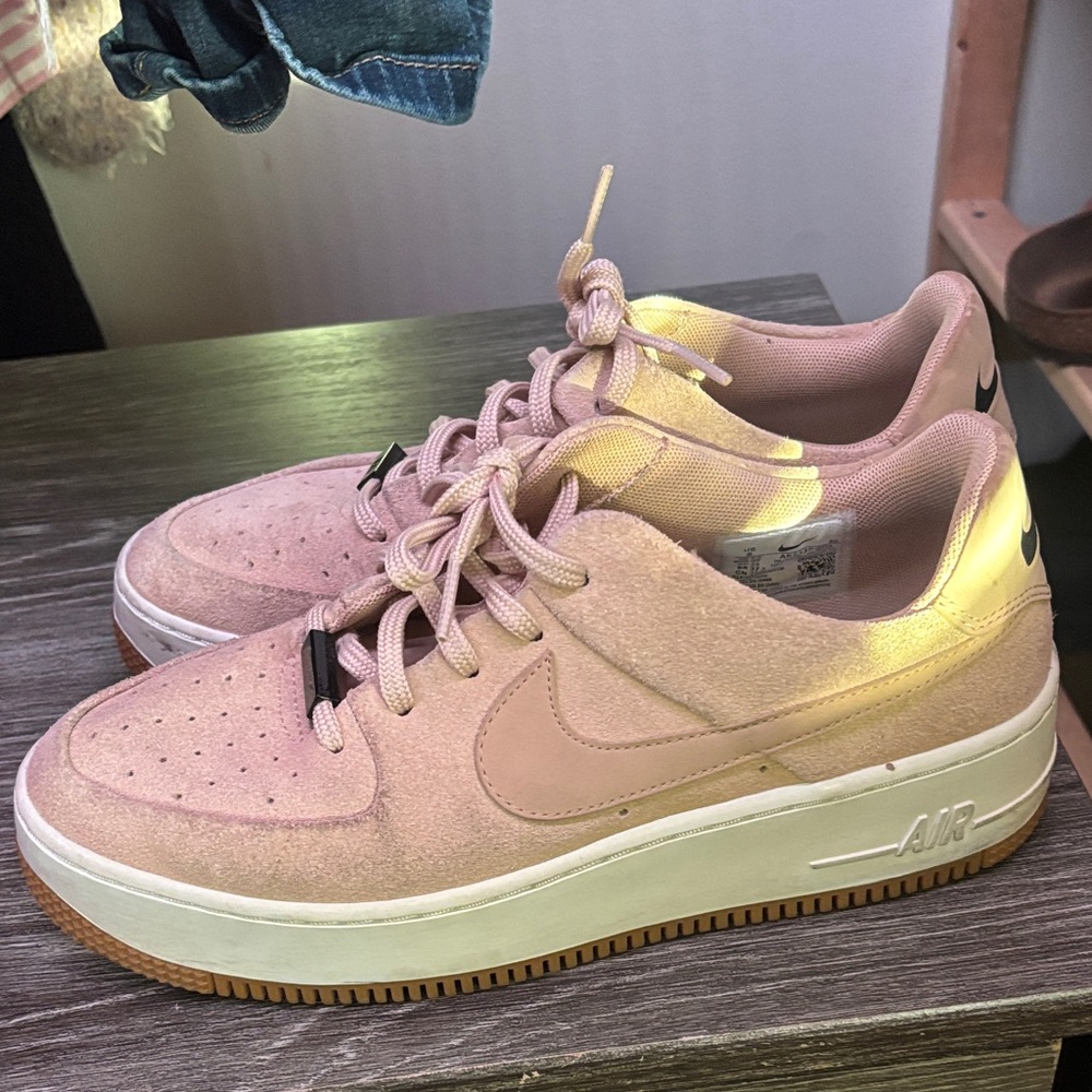 Nike Women's Blush Pink Air Sneakers